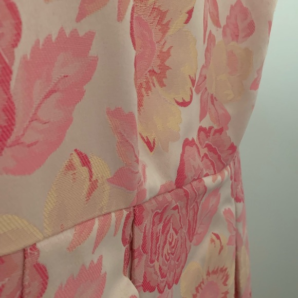 2 for $22 || Nanette Lepore Pink Floral Jacquard Dress sz 10 🌸 - Picture 8 of 16